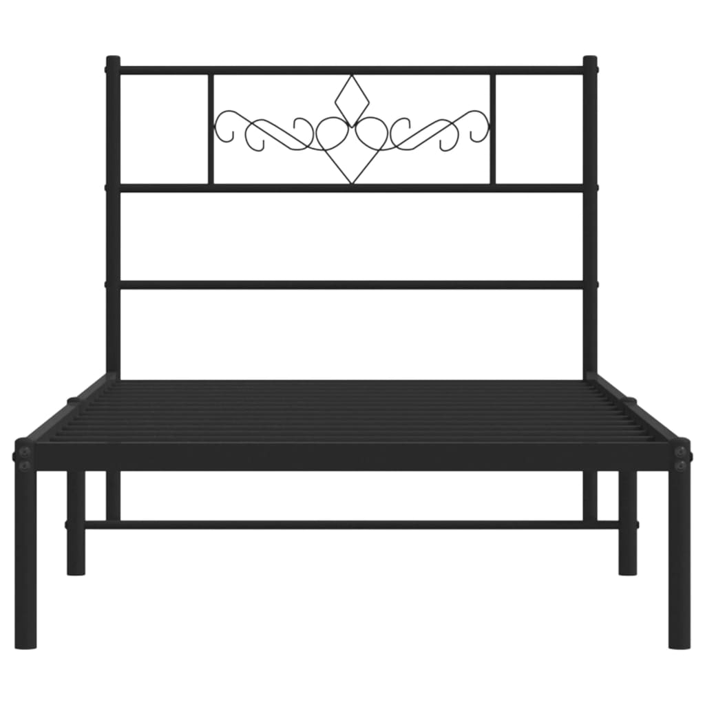 Metal Bed Frame Without Mattress