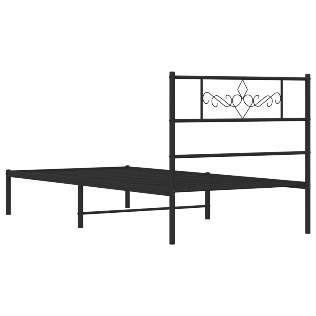 Metal Bed Frame Without Mattress