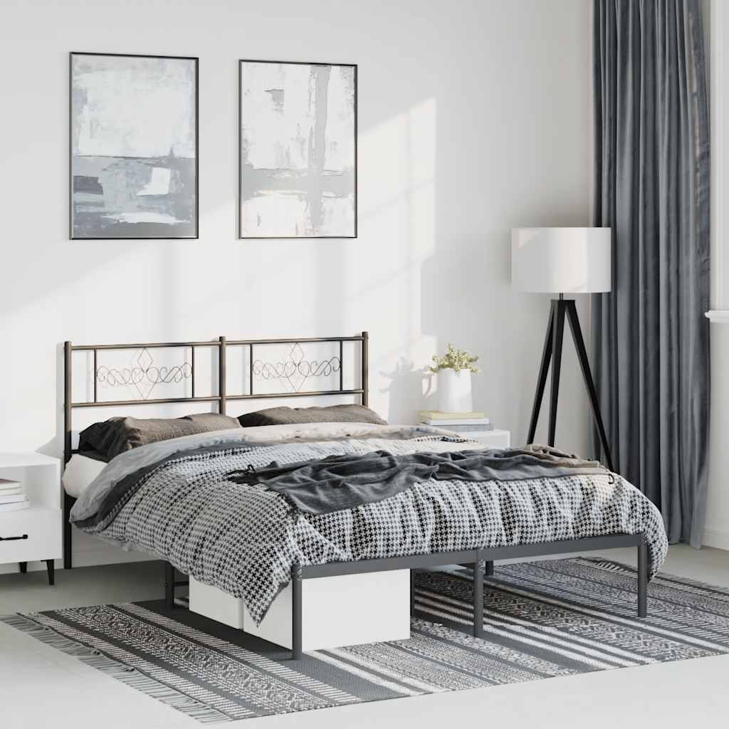 Metal Bed Frame Without Mattress
