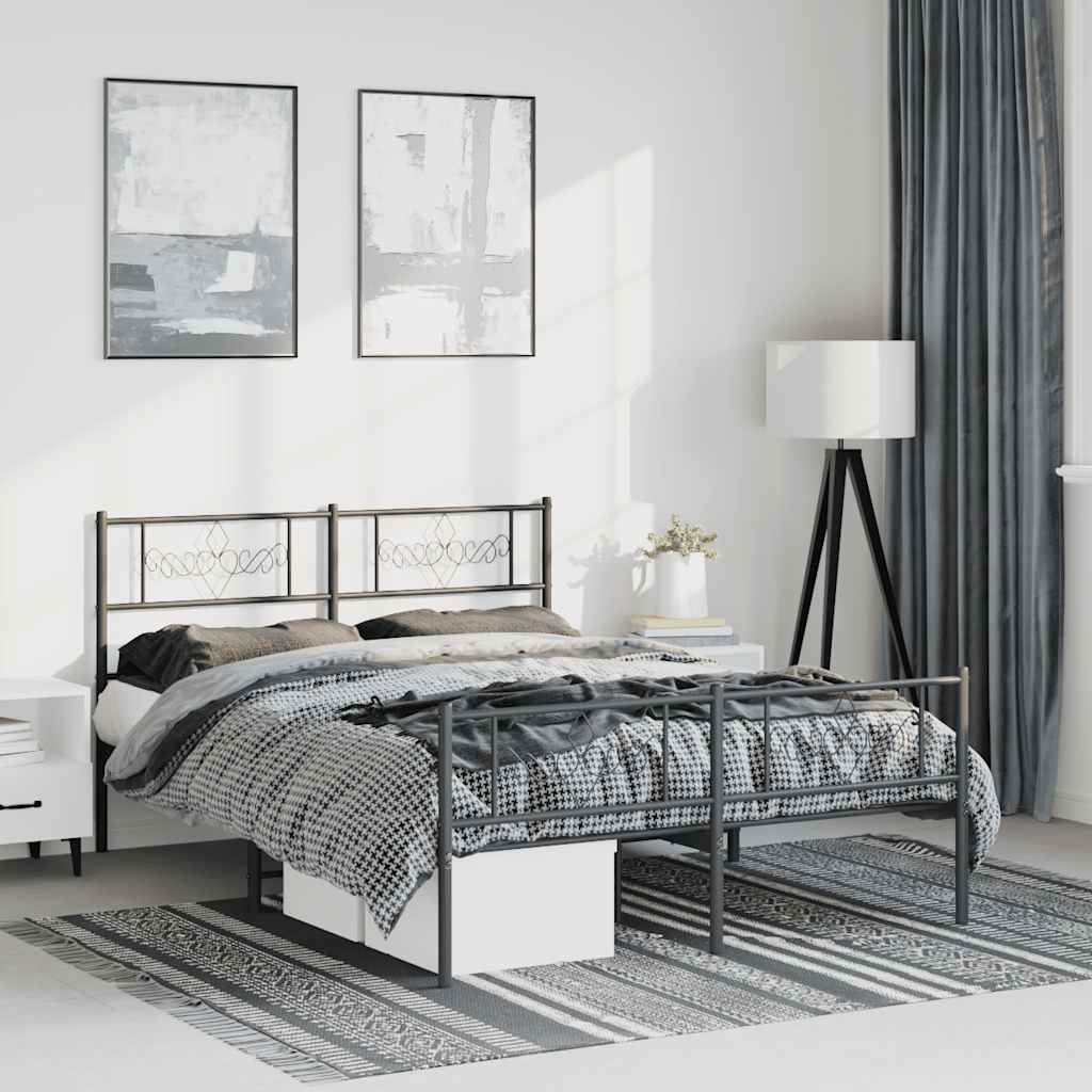 Metal Bed Frame Without Mattress