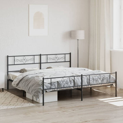 Metal Bed Frame Without Mattress