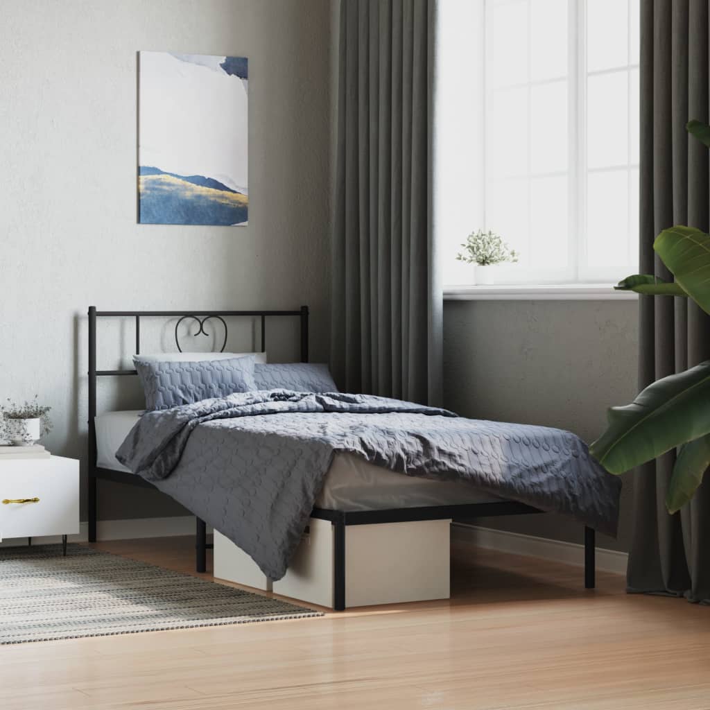 Metal Bed Frame Without Mattress