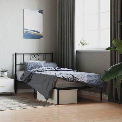 Metal Bed Frame Without Mattress
