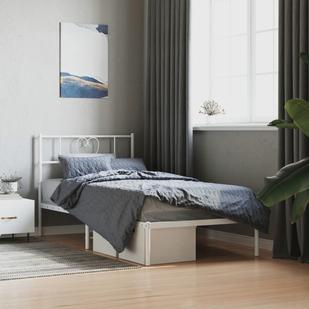 Metal Bed Frame Without Mattress