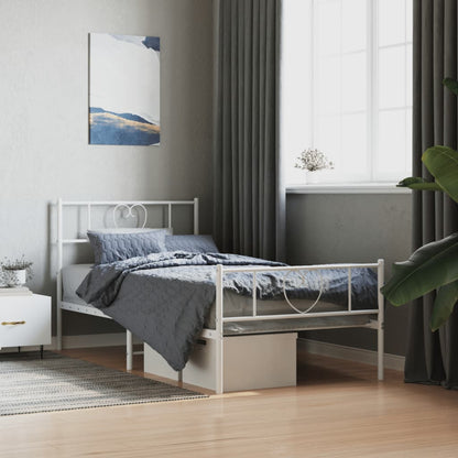 Metal Bed Frame Without Mattress