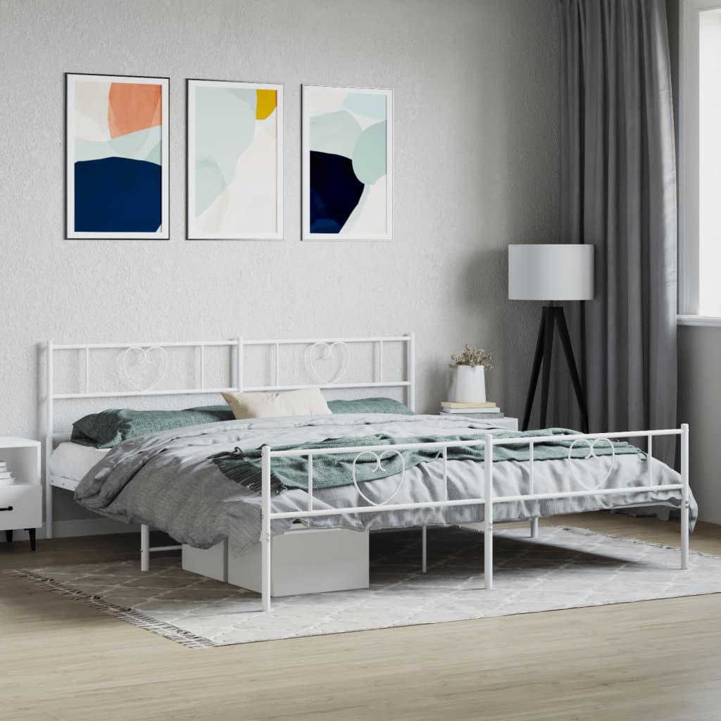 Metal Bed Frame Without Mattress