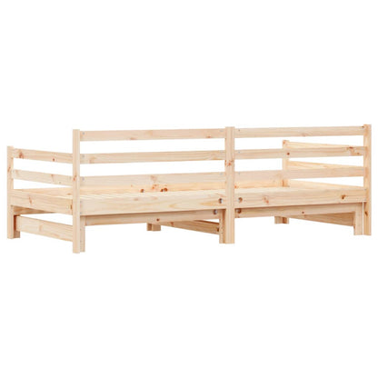 Daybed With Trundle Without Mattress Solid Wood