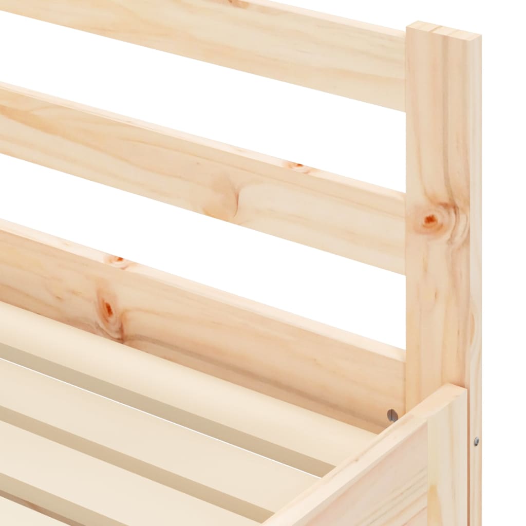 Daybed With Trundle Without Mattress Solid Wood