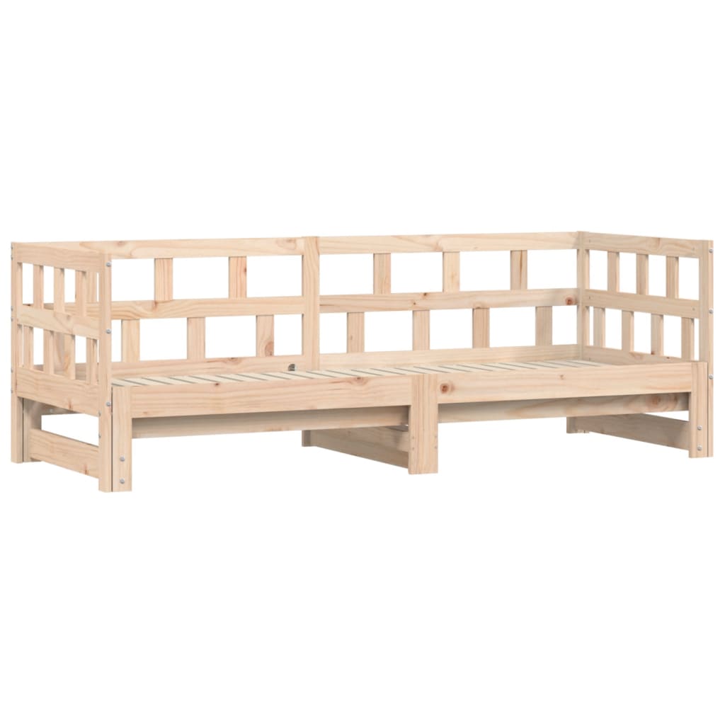 Daybed With Trundle Without Mattress Solid Wood