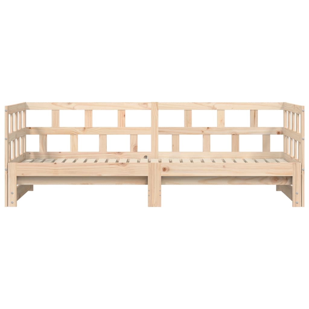 Daybed With Trundle Without Mattress Solid Wood