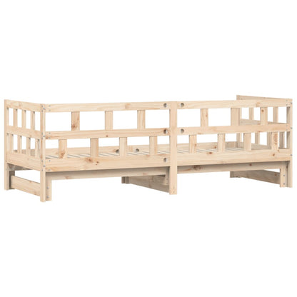Daybed With Trundle Without Mattress Solid Wood