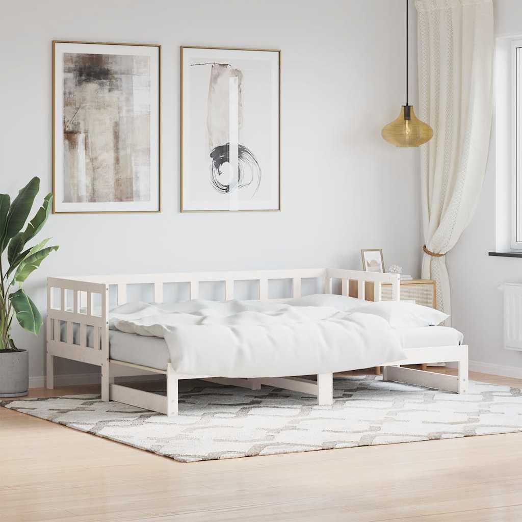 Daybed With Trundle Without Mattress Solid Wood
