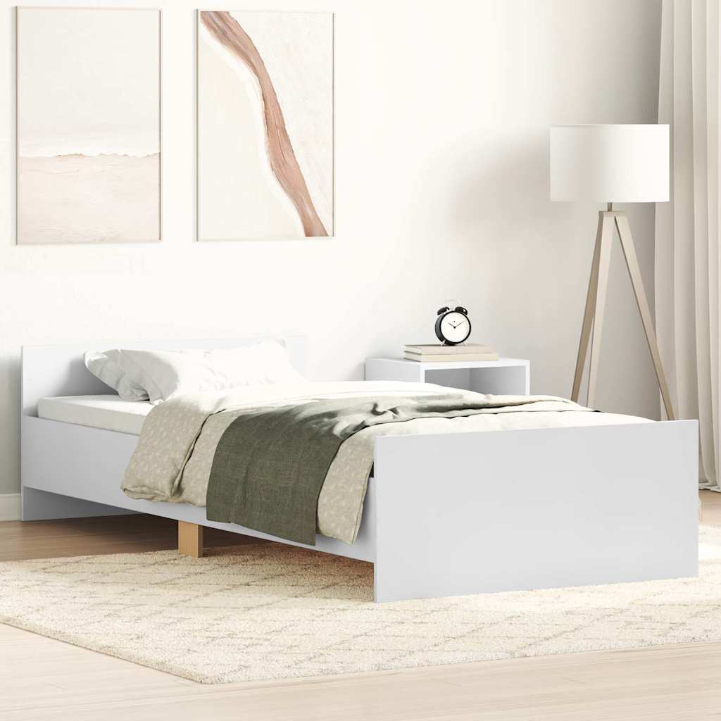 Bed Frame Without Mattress Engineered Wood
