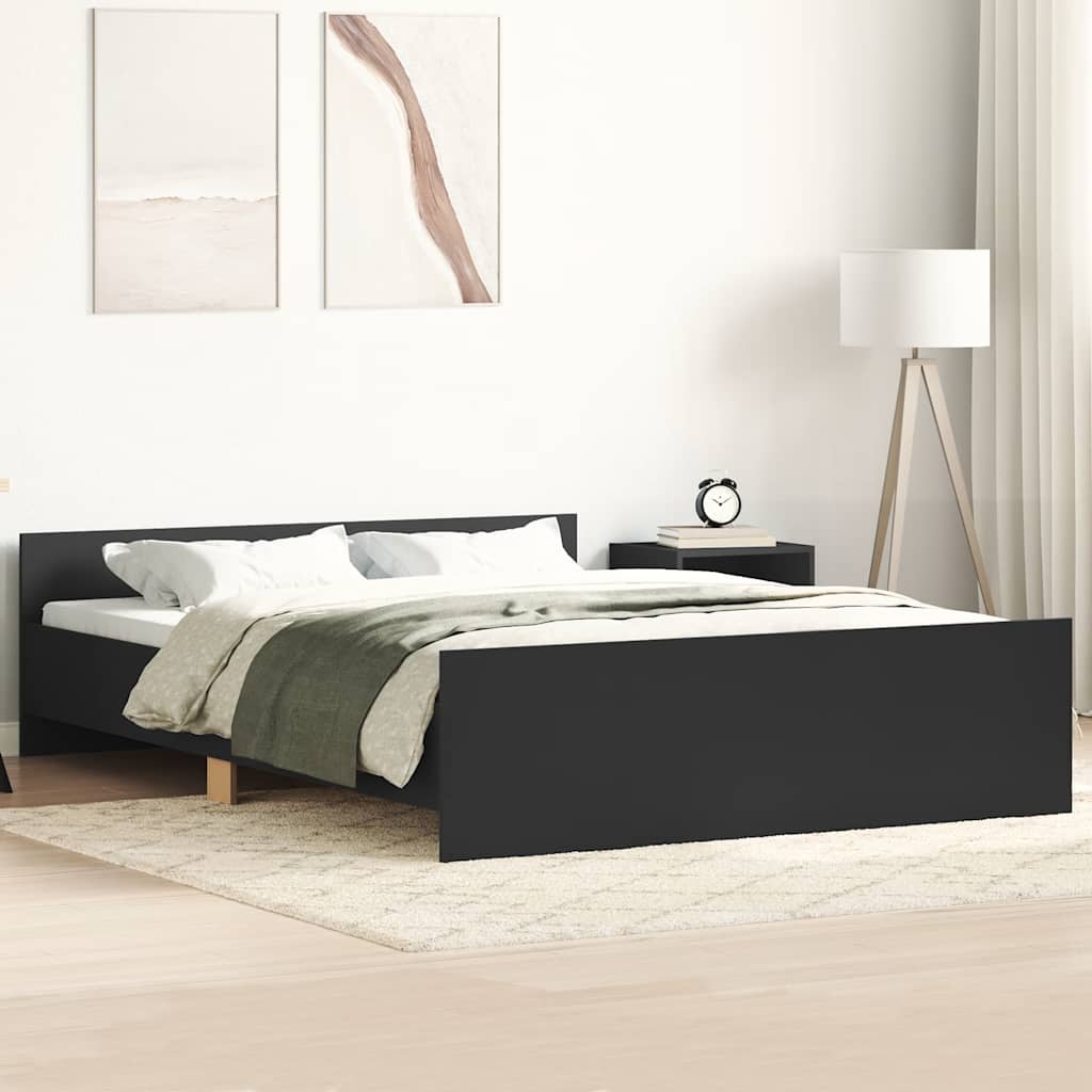 Bed Frame Without Mattress Engineered Wood