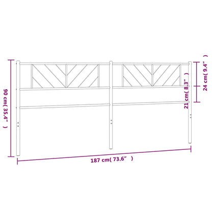 Metal Headboard 183 Cm King