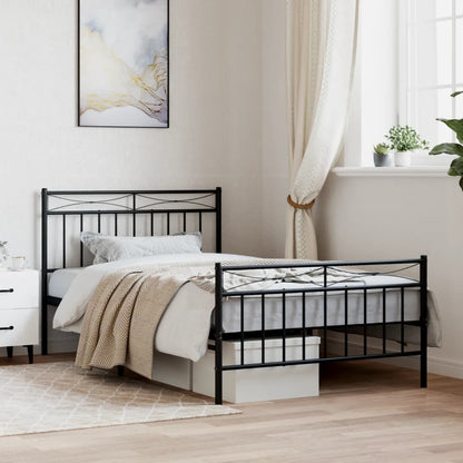 Metal Bed Frame Without Mattress