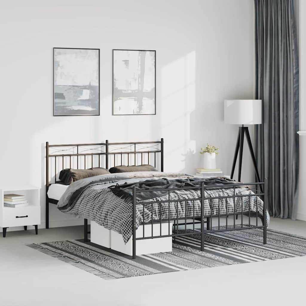 Metal Bed Frame Without Mattress