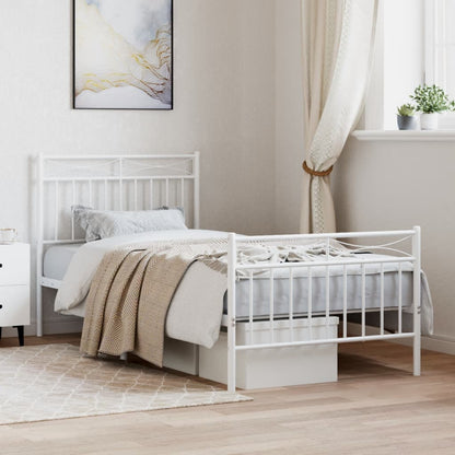 Metal Bed Frame Without Mattress