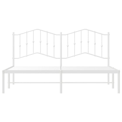Metal Bed Frame Without Mattress 183X203 Cm King
