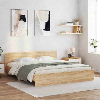 Bed Frame Without Mattress With Led Lights