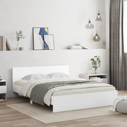 Bed Frame Without Mattress With Led Lights