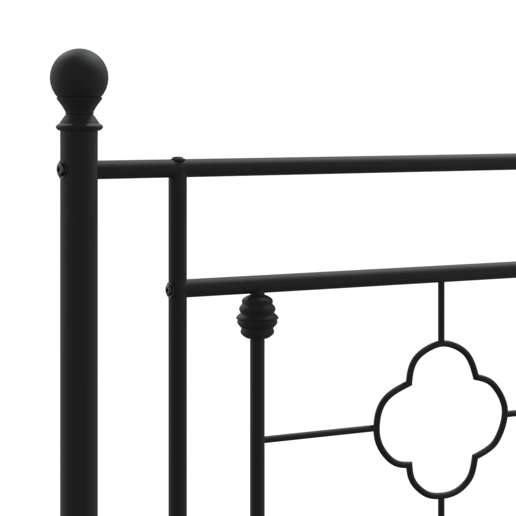 Metal Bed Frame Without Mattress King Single