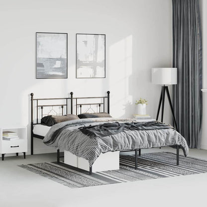 Metal Bed Frame Without Mattress King Single