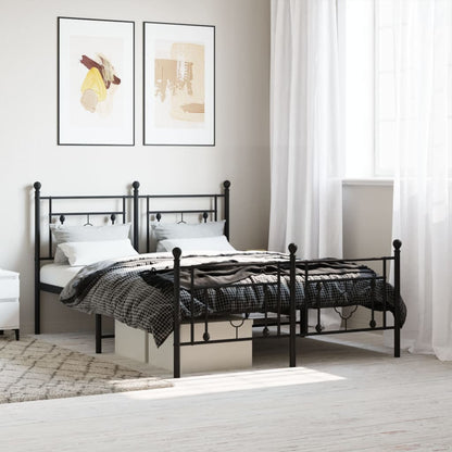 Metal Bed Frame Without Mattress King Single
