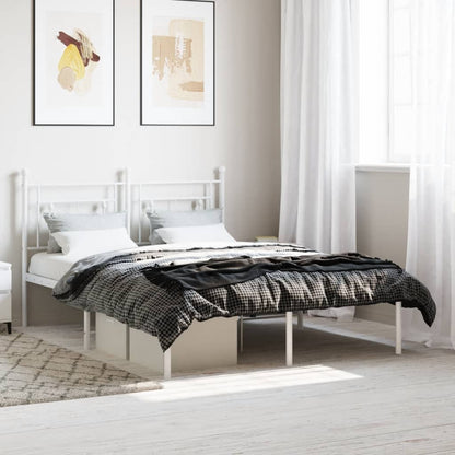 Metal Bed Frame Without Mattress King Single