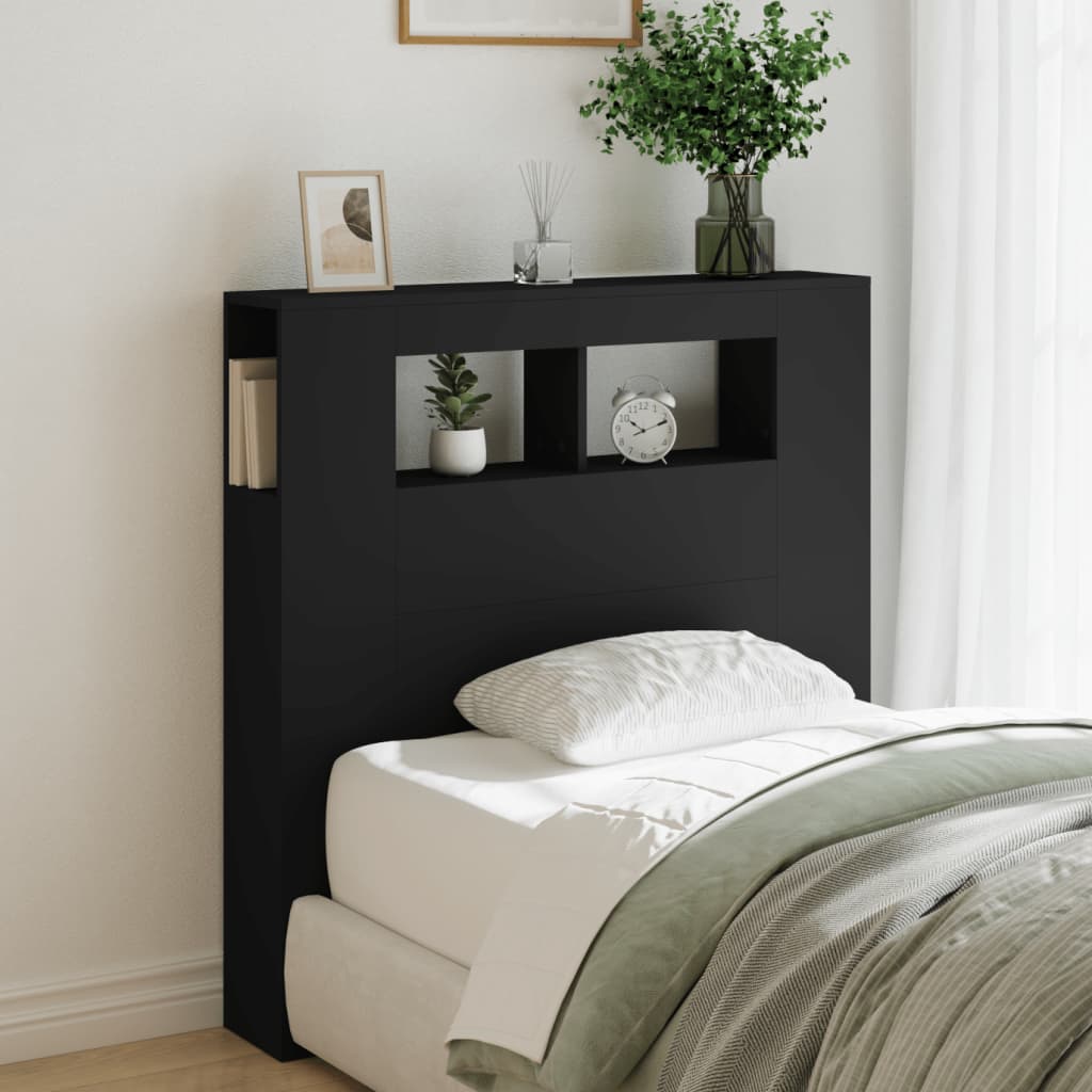 Led Headboard 100 Cm Engineered Wood