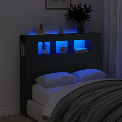 Led Headboard 100 Cm Engineered Wood