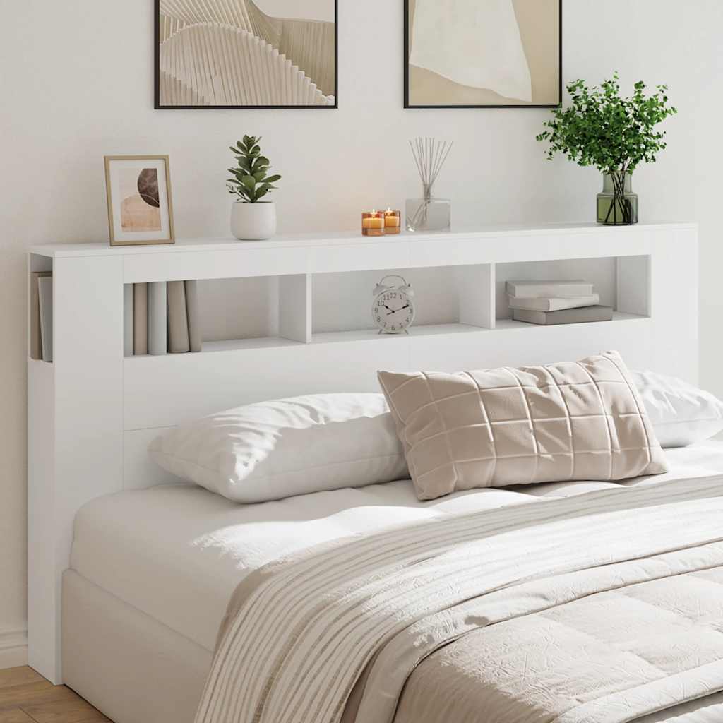 Led Headboard 100 Cm Engineered Wood
