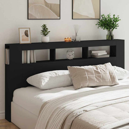 Led Headboard 100 Cm Engineered Wood