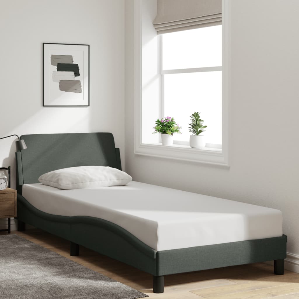 Bed Frame With Headboard &quot;Dover&quot; Fabric