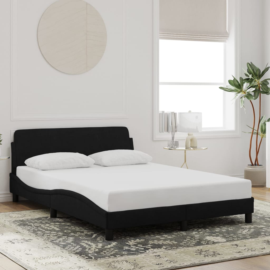 Bed Frame &quot;Dover&quot; Queen Velvet