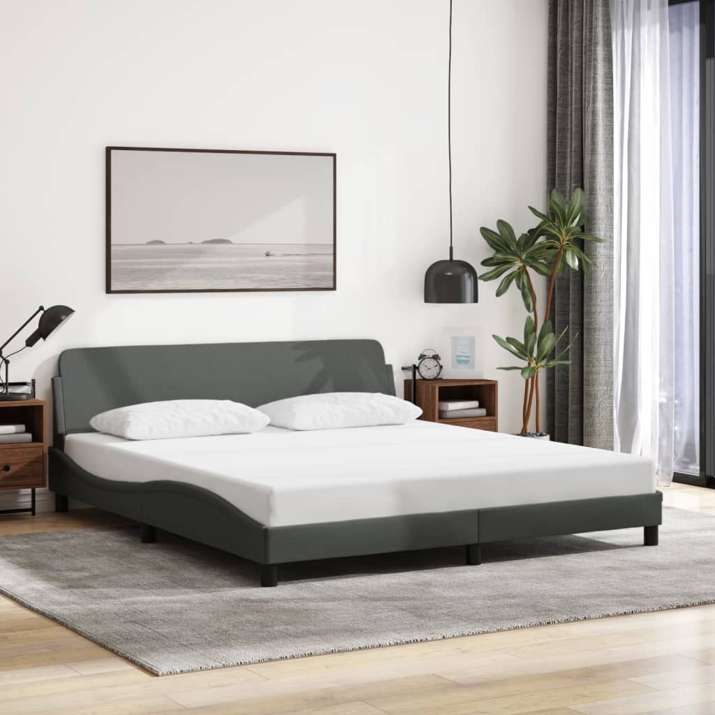 Bed Frame &quot;Dover&quot; Queen Fabric