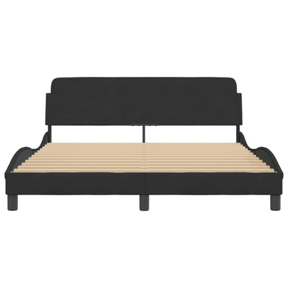 Bed Frame &quot;Dover&quot; Queen Velvet