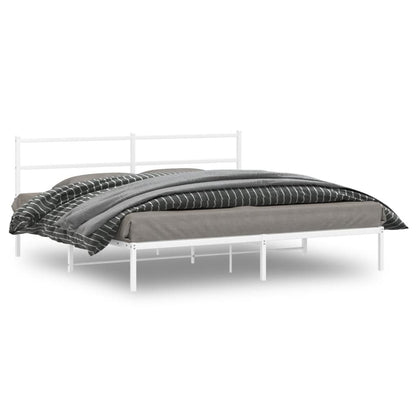 Metal Bed Frame Without Mattress