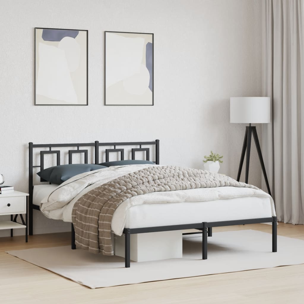 Metal Bed Frame Without Mattress
