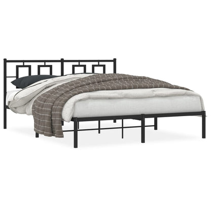 Metal Bed Frame Without Mattress