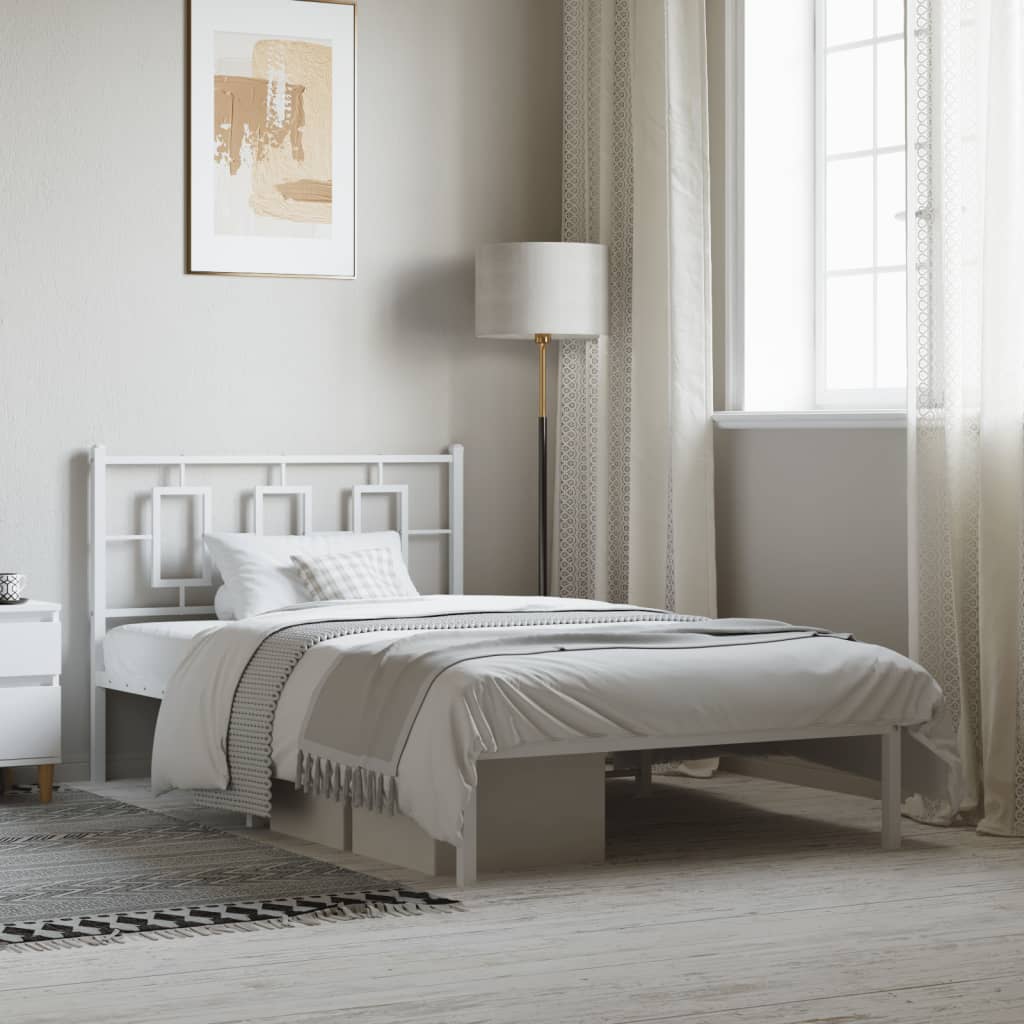 Metal Bed Frame Without Mattress