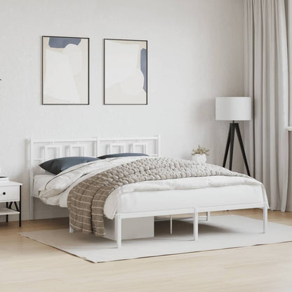 Metal Bed Frame Without Mattress
