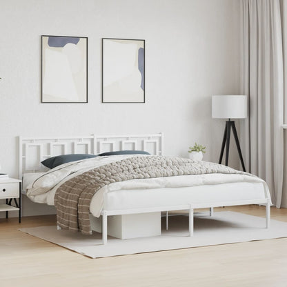 Metal Bed Frame Without Mattress