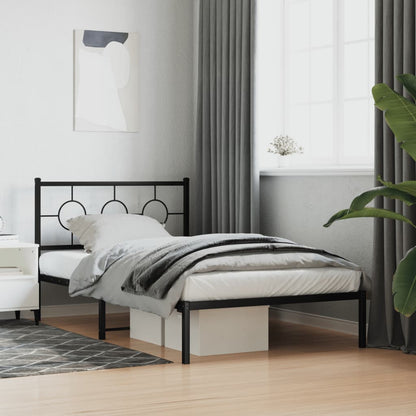 Metal Bed Frame Without Mattress