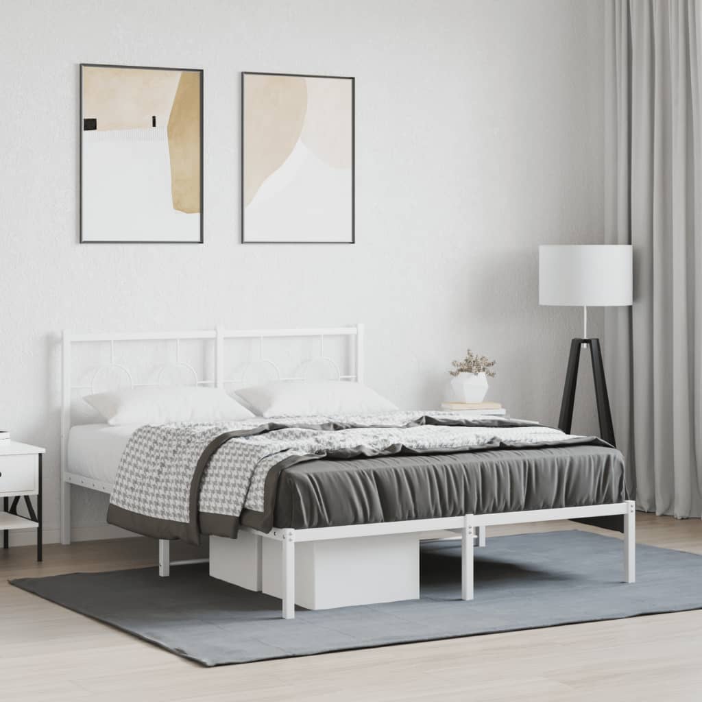 Metal Bed Frame Without Mattress