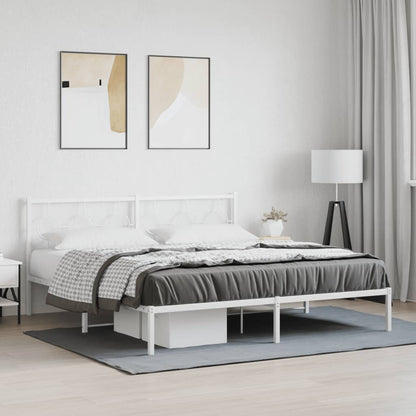 Metal Bed Frame Without Mattress