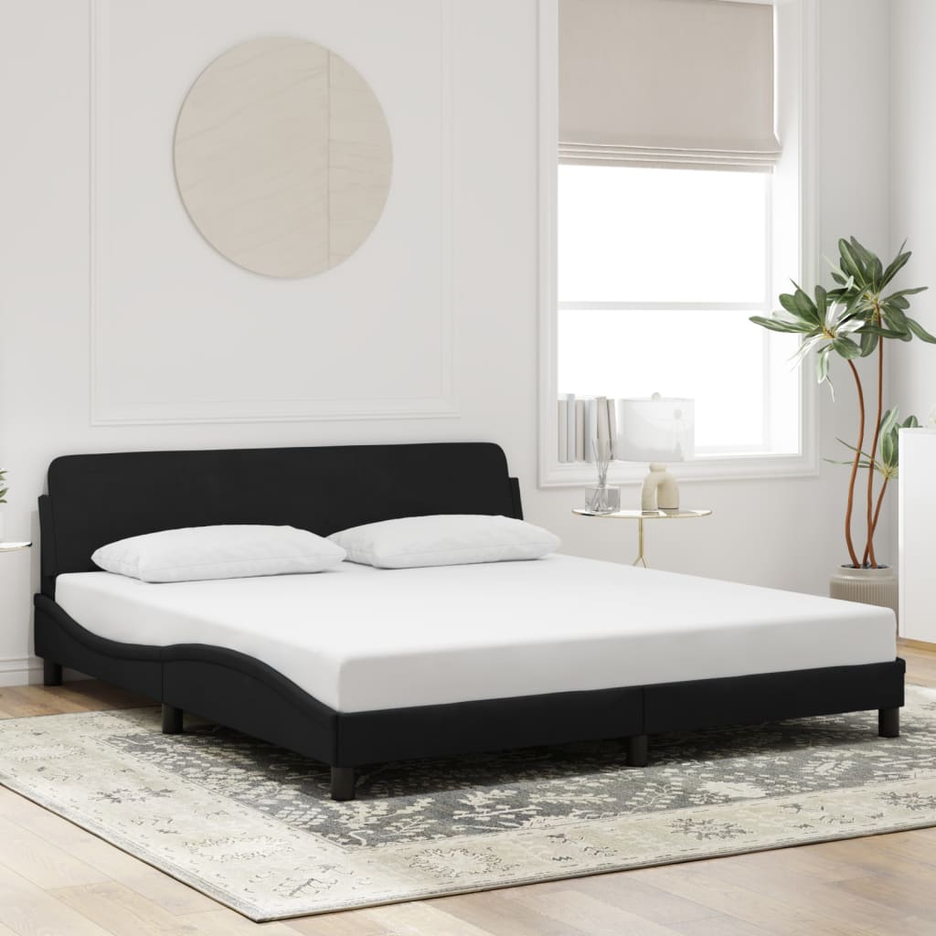 Bed Frame &quot;Dover&quot; King Single Velvet