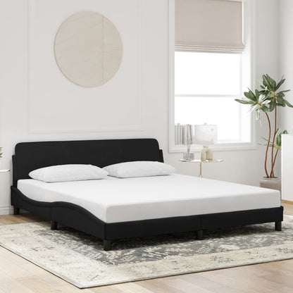 Bed Frame &quot;Dover&quot; King Single Velvet