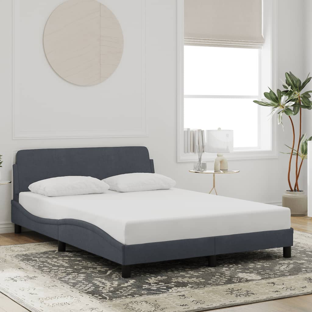 Bed Frame &quot;Dover&quot; King Single Velvet