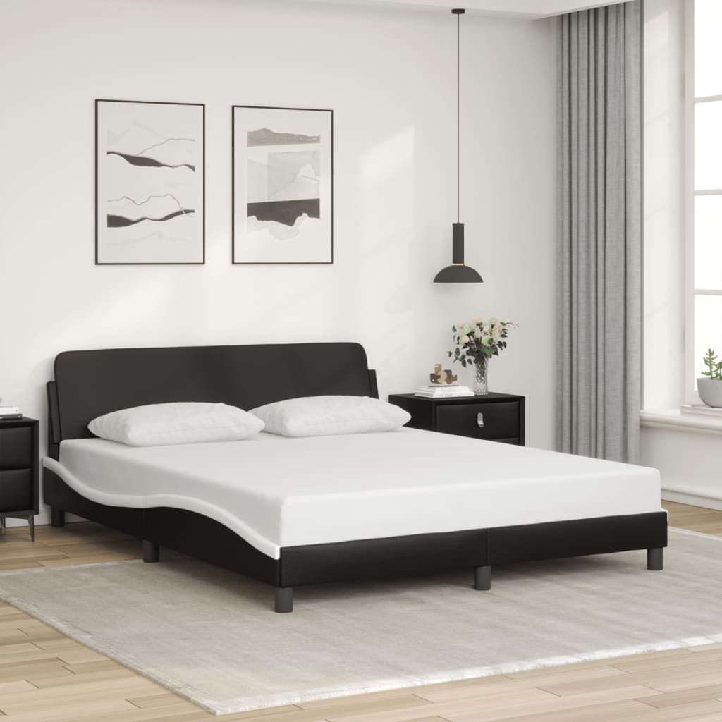 Bed Frame &quot;Dover&quot; King Single Faux Leather